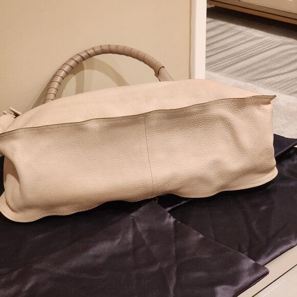 Excellent!! CHLOE: “Marcie” Large Double Carry Satchel bag - Picture 7 of 16